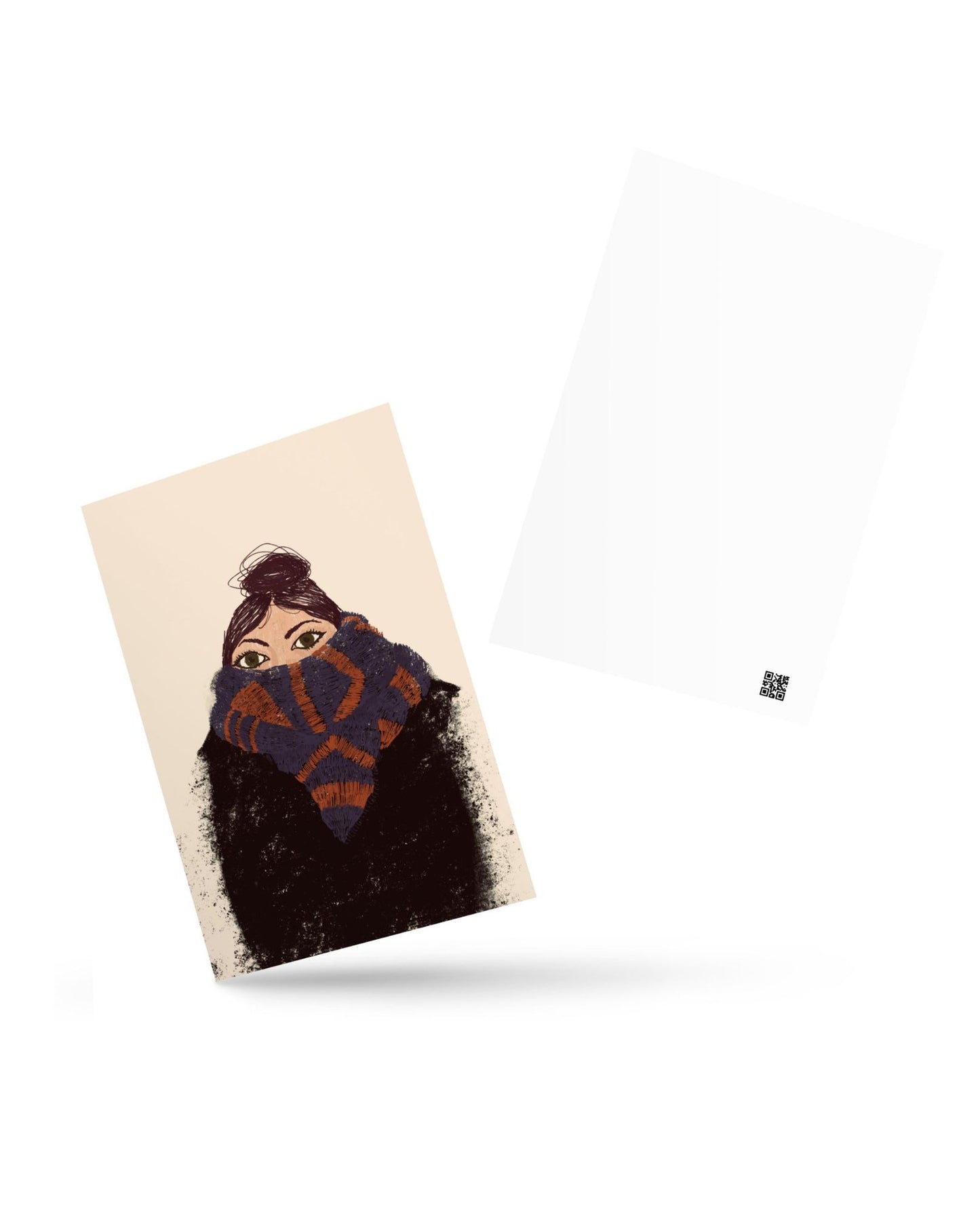 winter is coming – postkarte