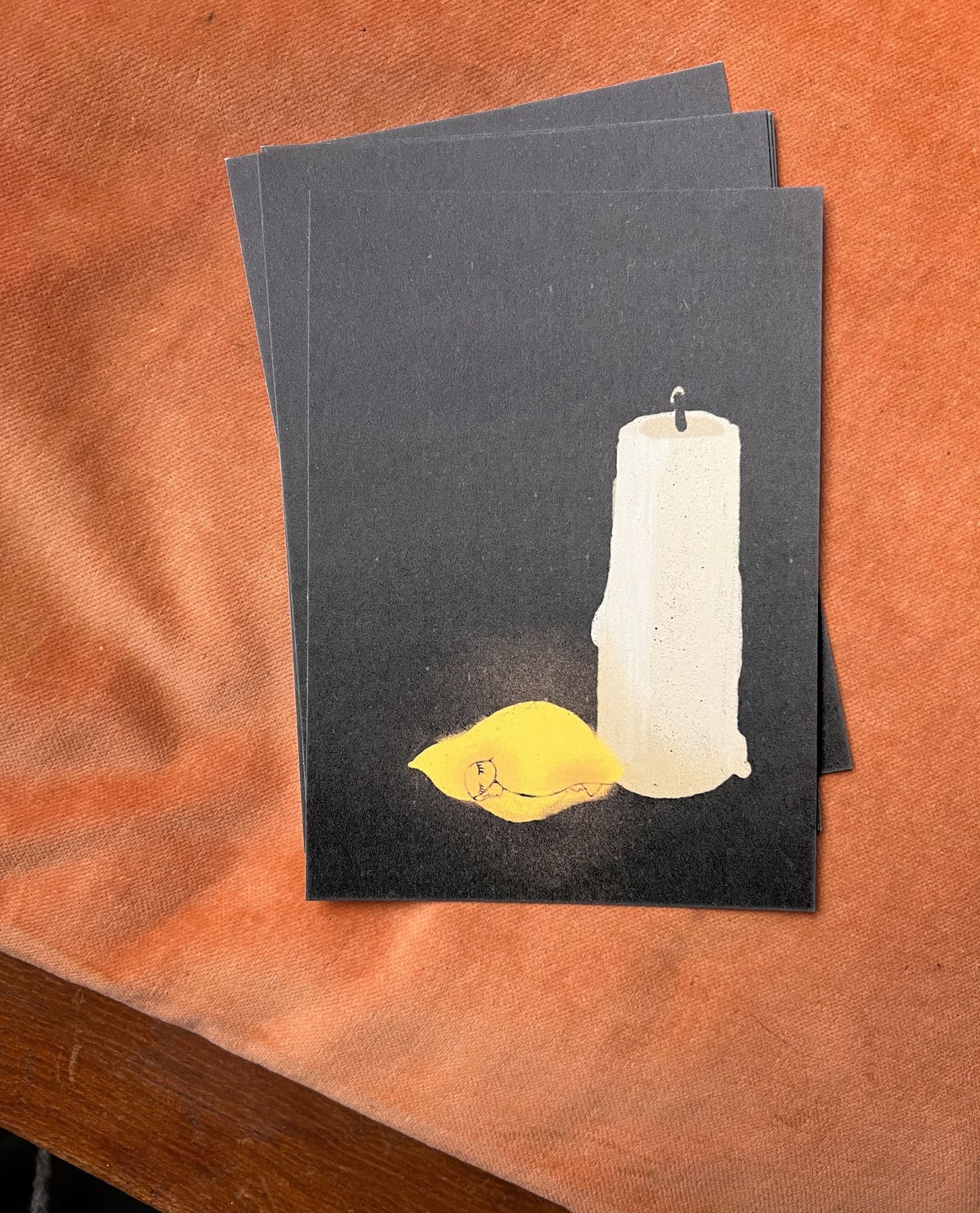 vergiss die pausen nicht – postkarte