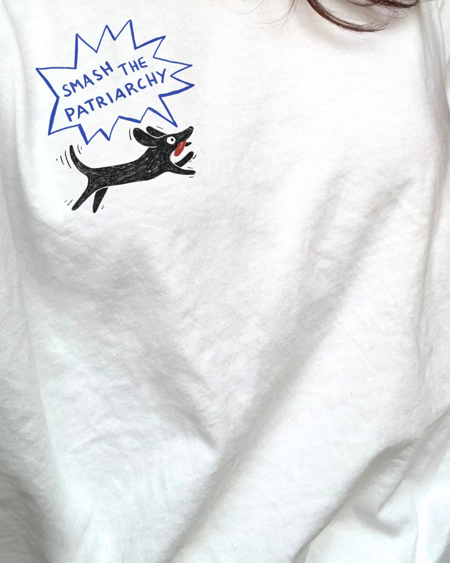 feminist doggo – unisex shirt