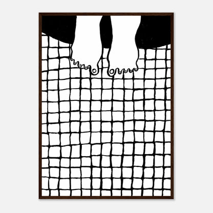 fliesen – gerahmtes poster