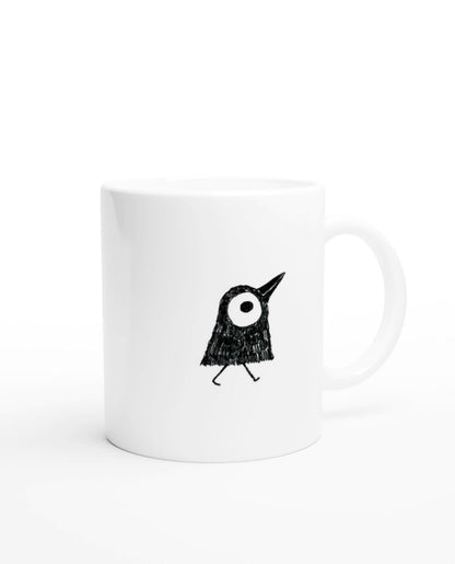 kleiner vogel spaziert – keramiktasse